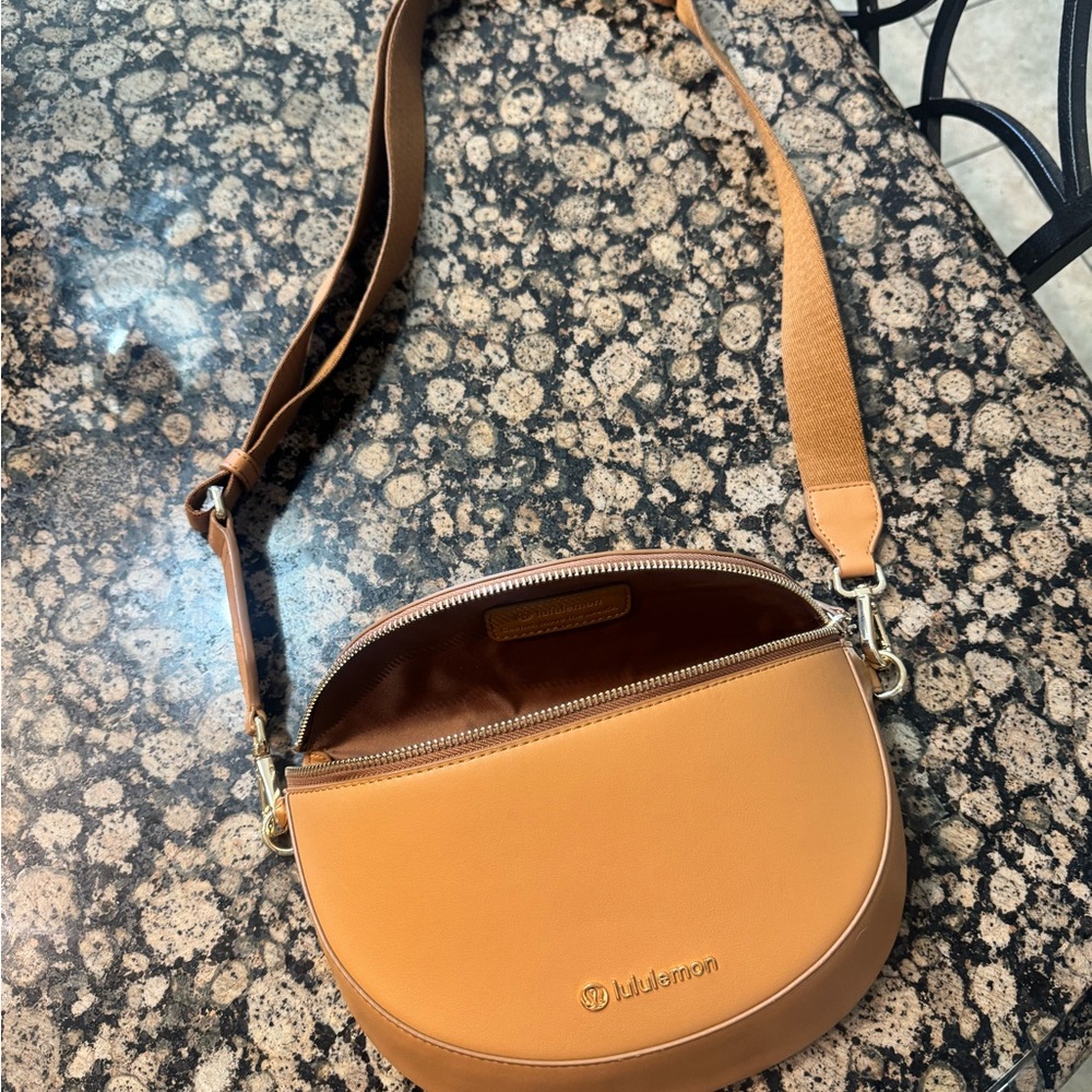 lululemon athletica Brown Crossbody Bag
